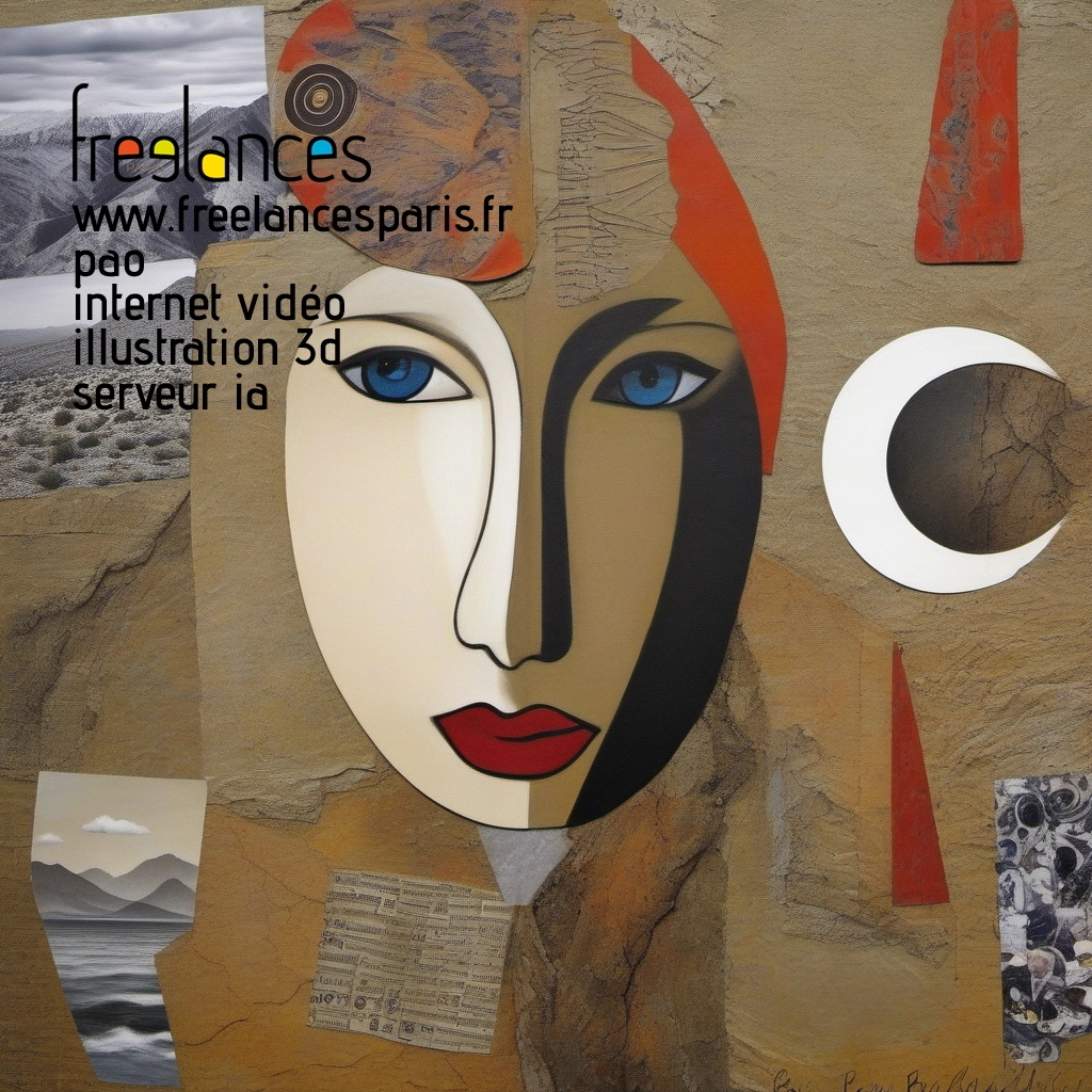 Pao mise en page internet vidéo illustration 3d serveur IA générative AI freelance paris studio de création magazines 49xy1xb0